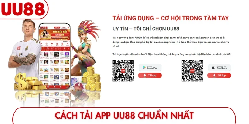Cách tải app UU88 chuẩn nhất