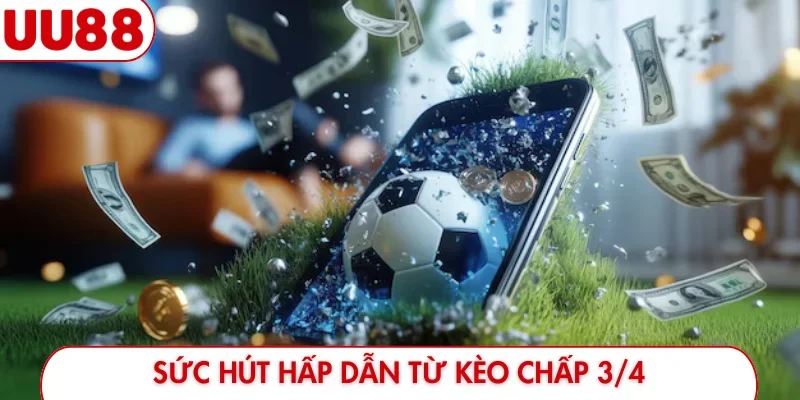 Sức hút hấp dẫn từ kèo chấp 3/4